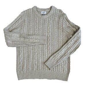 Goodfellow‎ Fisherman Sweater Cable knit Large